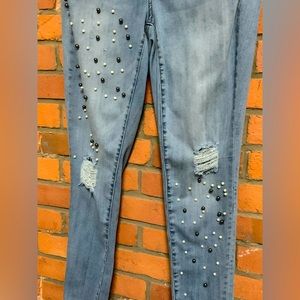 Lane Bryant beaded jeans 12